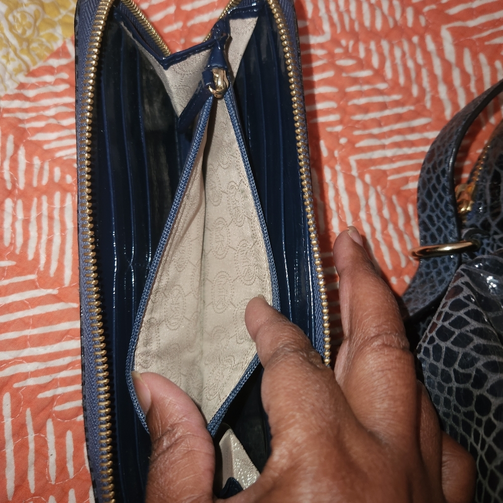 Michael Kors Python Bag And Wallet - image 7